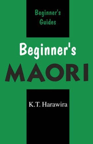 Cover image for Beginner's Maori