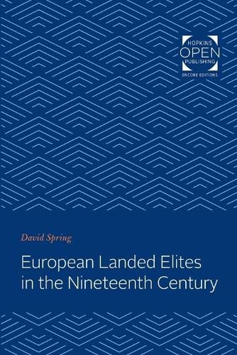 Cover image for European Landed Elites in the Nineteenth Century