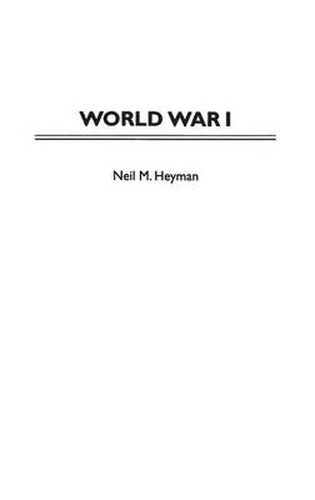 Cover image for World War I