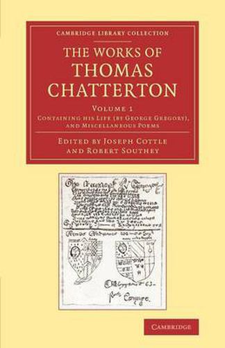 Cover image for The Works of Thomas Chatterton