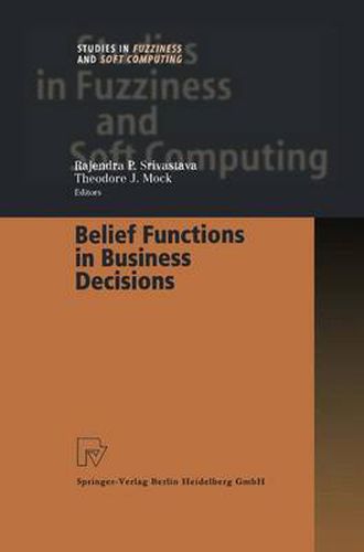 Cover image for Belief Functions in Business Decisions