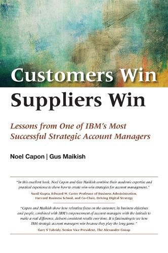 Cover image for Customers Win, Suppliers Win