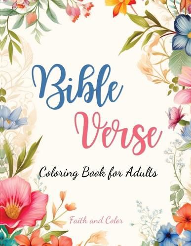 Cover image for Bible Verse Coloring Book