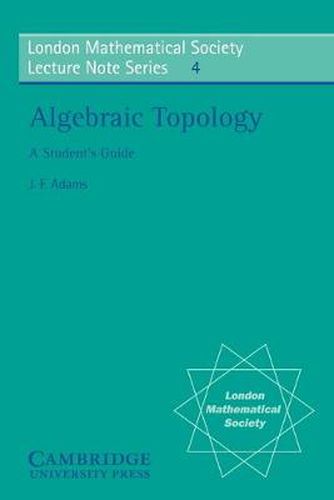 Cover image for Algebraic Topology: A Student's Guide