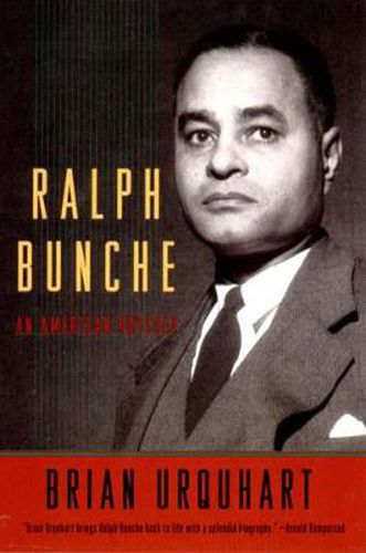 Cover image for Ralph Bunche: An American Odyssey