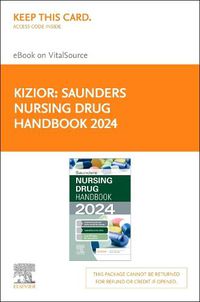 Cover image for Saunders Nursing Drug Handbook 2024-Elsevier E-Book on Vitalsource (Retail Access Card)