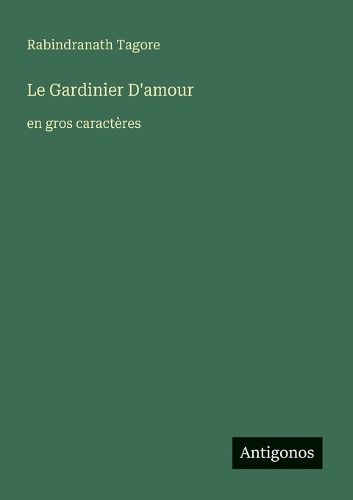 Cover image for Le Gardinier D'amour