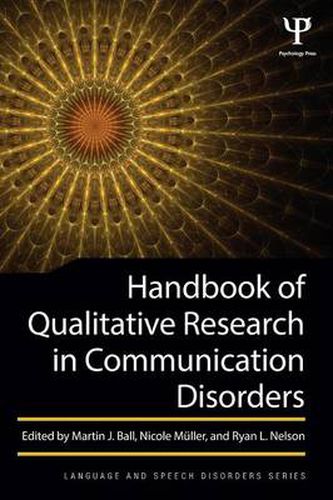 Cover image for Handbook of Qualitative Research in Communication Disorders