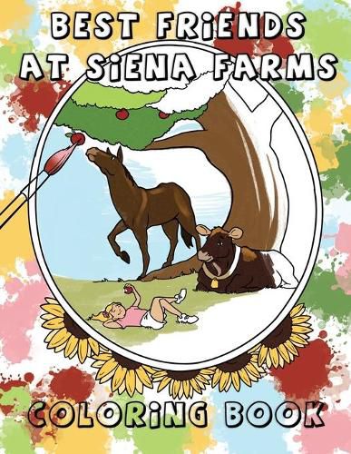 Cover image for Best Friends at Siena Farms: A Coloring Book