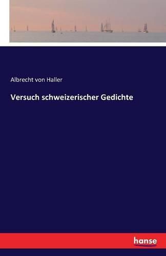 Cover image for Versuch schweizerischer Gedichte