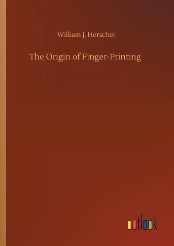 Cover image for The Origin of Finger-Printing