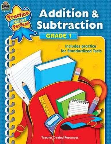 Cover image for Addition & Subtraction Grade 1