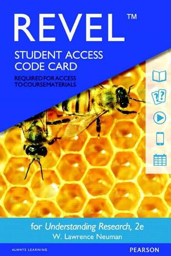 Cover image for Understanding Research -- Revel Access Code