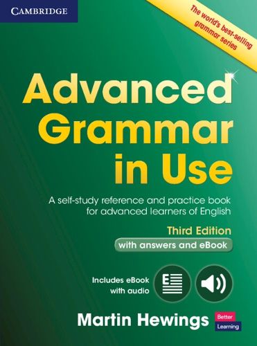 Cover image for Advanced Grammar in Use Book with Answers and Interactive eBook Klett Edition