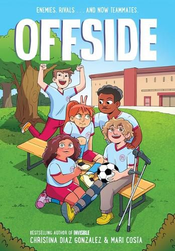 Cover image for Offside: A Graphic Novel