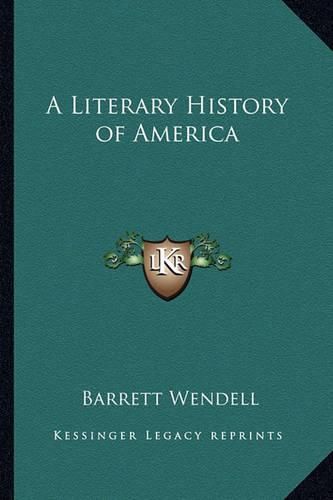 Cover image for A Literary History of America