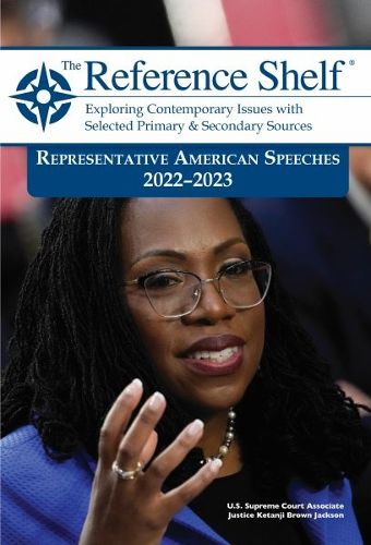 Cover image for Reference Shelf: Representative American Speeches, 2022-23