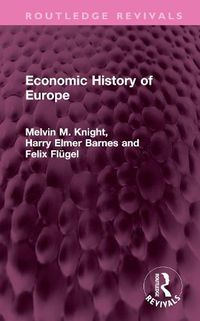 Cover image for Economic History of Europe