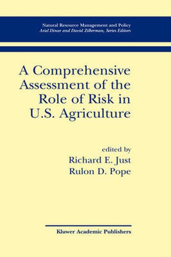 Cover image for A Comprehensive Assessment of the Role of Risk in U.S. Agriculture