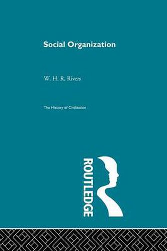 Cover image for Social Organization