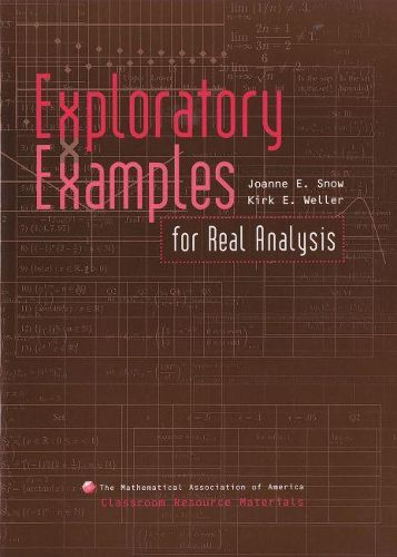 Cover image for Exploratory Examples for Real Analysis