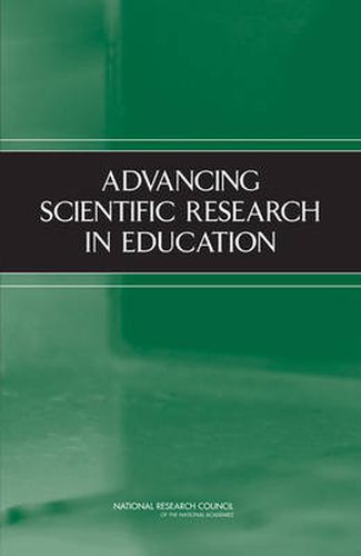 Cover image for Advancing Scientific Research in Education