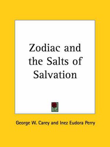 Cover image for Zodiac and Its Mysteries (1915)