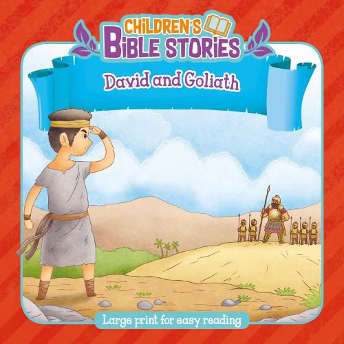 Cover image for Children's Bible Stories: David and Goliath