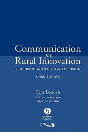 Cover image for Communication for Rural Innovation: Rethinking Agricultural Extension