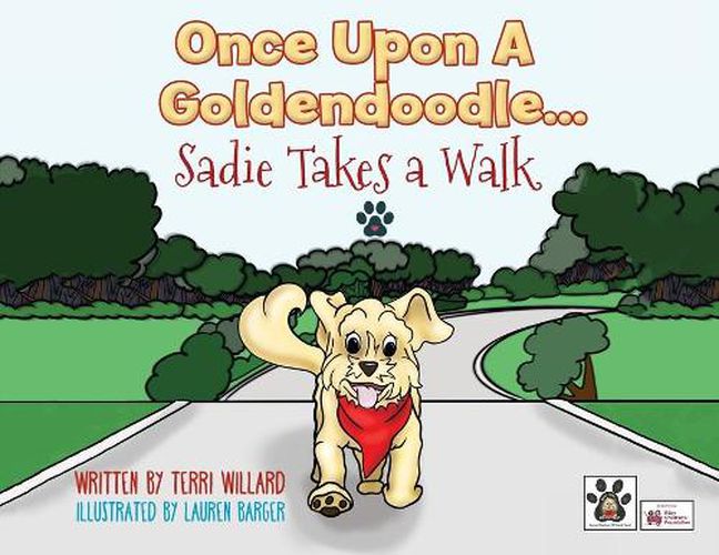 Cover image for Once Upon a Goldendoodle...Sadie Takes A Walk