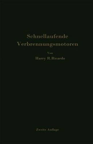Cover image for Schnellaufende Verbrennungsmotoren