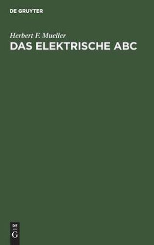 Cover image for Das Elektrische ABC: Ein Ratgeber Furs Haus