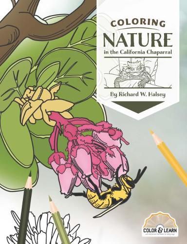 Cover image for Coloring Nature in the California Chaparral