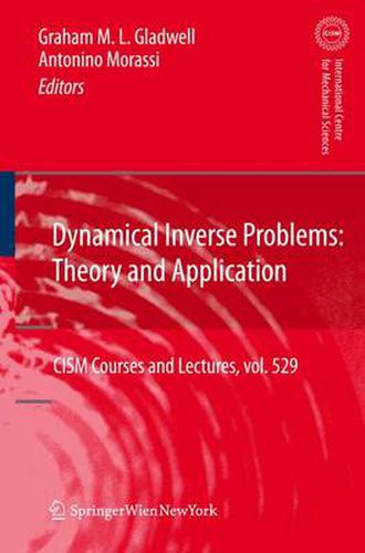 Cover image for Dynamical Inverse Problems: Theory and Application