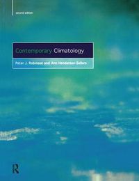 Cover image for Contemporary Climatology