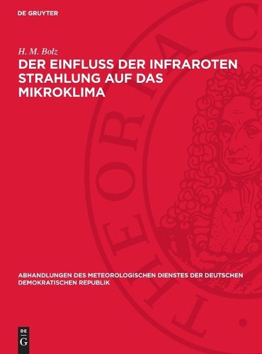 Cover image for Der Einfluss Der Infraroten Strahlung Auf Das Mikroklima