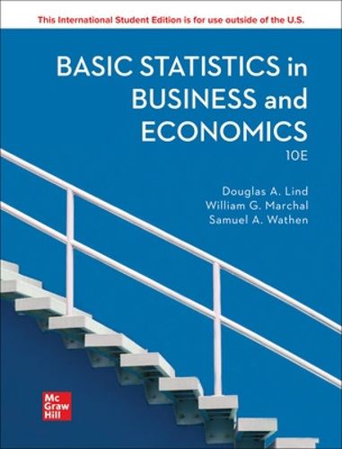 Cover image for Basic Statistics in Business and Economics