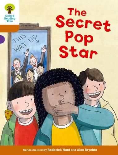 Cover image for Oxford Reading Tree Biff, Chip and Kipper Stories Decode and Develop: Level 8: The Secret Pop Star