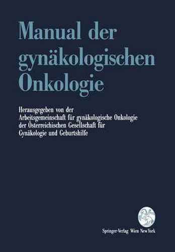 Cover image for Manual Der Gynakologischen Onkologie