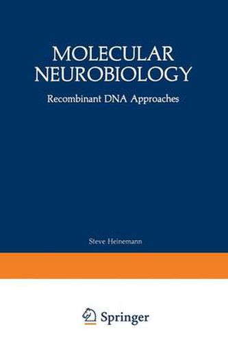 Cover image for Molecular Neurobiology: Recombinant DNA Approaches