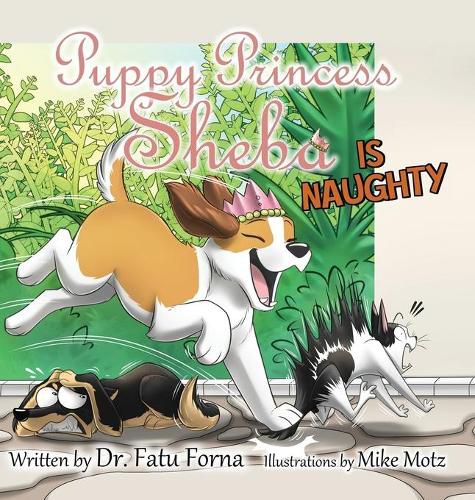 Cover image for Puppy Princess Sheba is Naughty