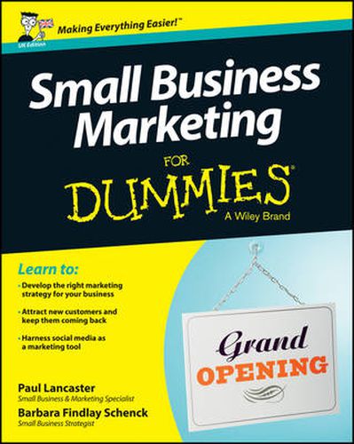 Cover image for Small Business Marketing For Dummies