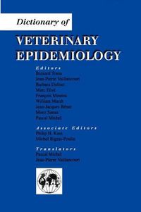 Cover image for Dictionary of Veterinary Epidemiology