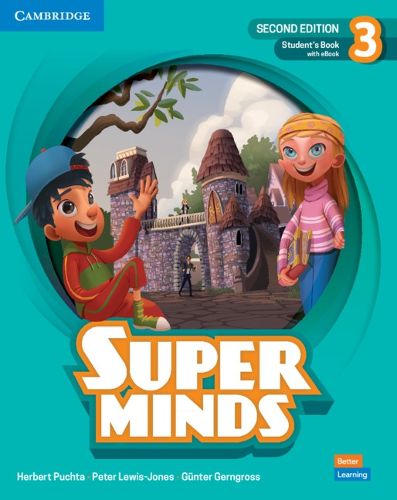 Cover image for Super Minds Second Edition Level 3 Student's Book with eBook British English