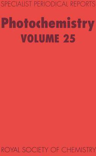 Cover image for Photochemistry: Volume 25