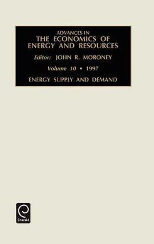 Cover image for Energy Supply and Demand