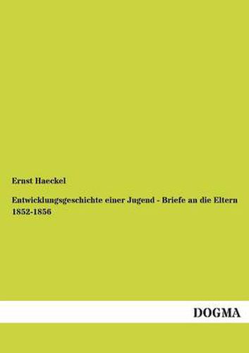 Cover image for Entwicklungsgeschichte Einer Jugend - Briefe an Die Eltern 1852-1856
