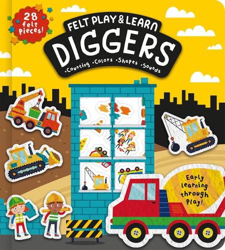 Cover image for Felt Play & Learn Diggers