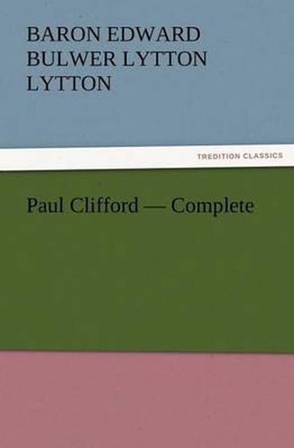 Cover image for Paul Clifford - Complete