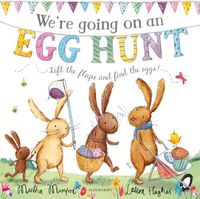 Cover image for We're Going on an Egg Hunt: Board Book